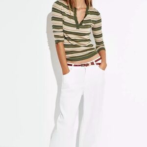 Zara Current Season Stripe Knit Jumper